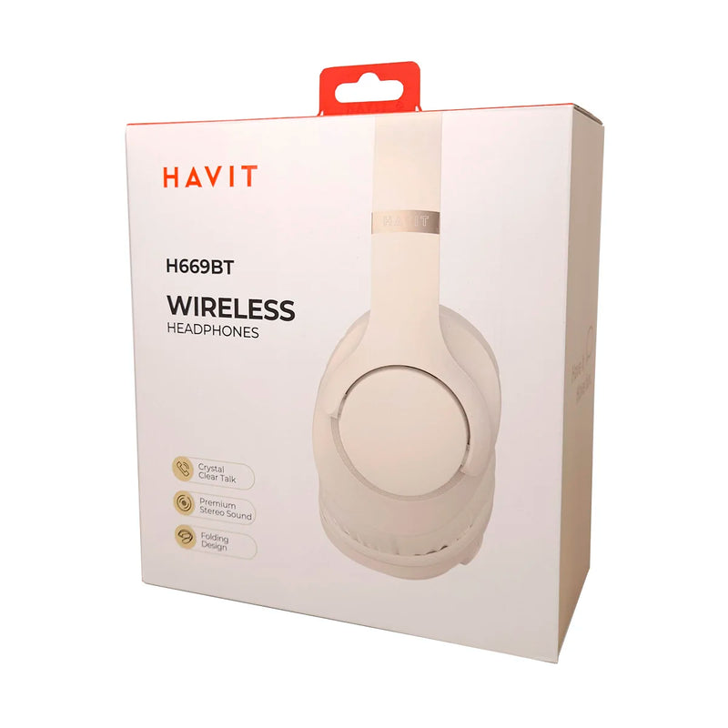 Headphone Havit H669BT | Conforto Over-Ear e 13h Bateria