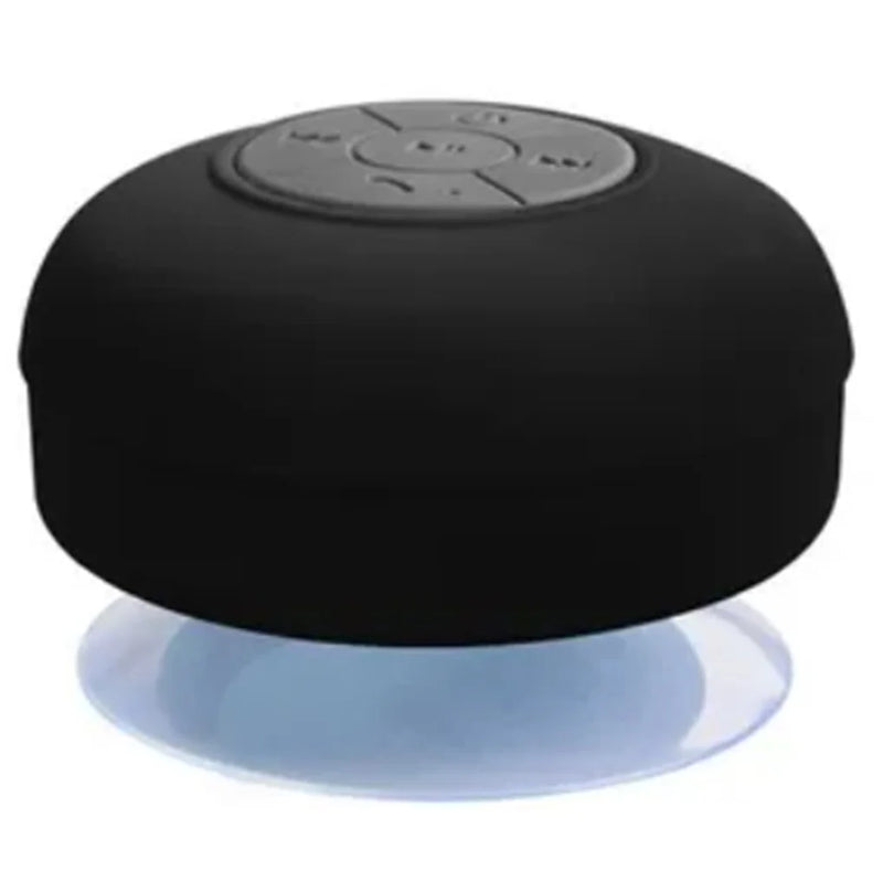 Mini Caixa de Som Bluetooth BTS-06 Banheiro Ventosa IPX4 Portátil Sem Fio 3W