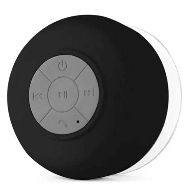 Mini Caixa de Som Bluetooth BTS-06 Banheiro Ventosa IPX4 Portátil Sem Fio 3W