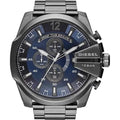 Relógio Diesel Mega Chief DZ4329 Masculino Chumbo Aço Tungstênio Cronógrafo 100M