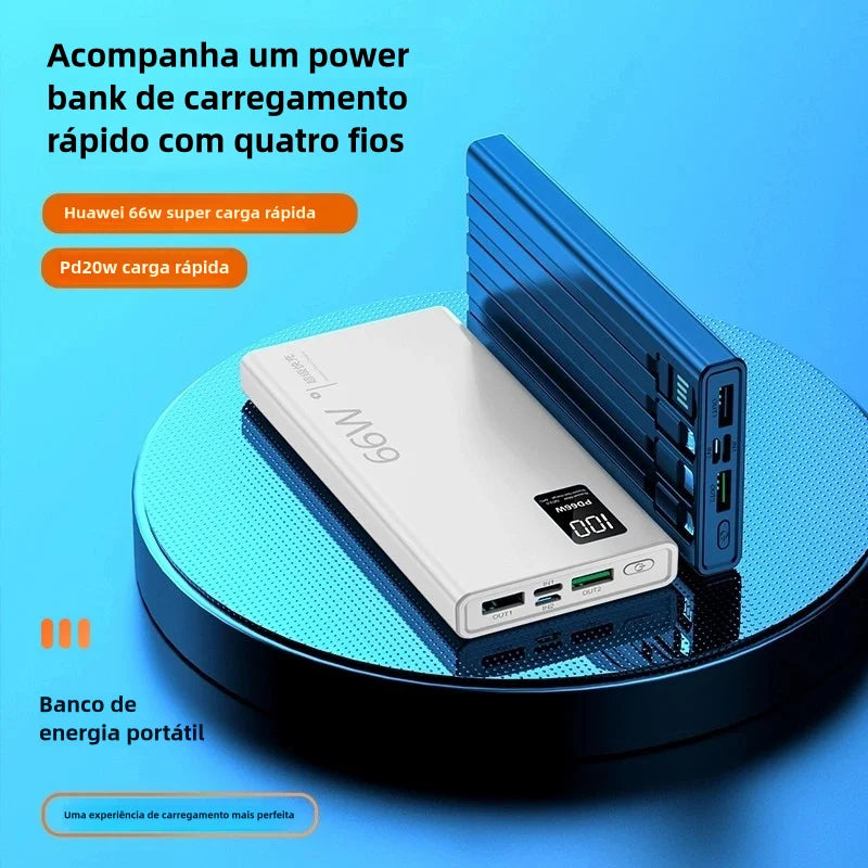 Power Bank 65W Max | Carga Rápida Dupla Via